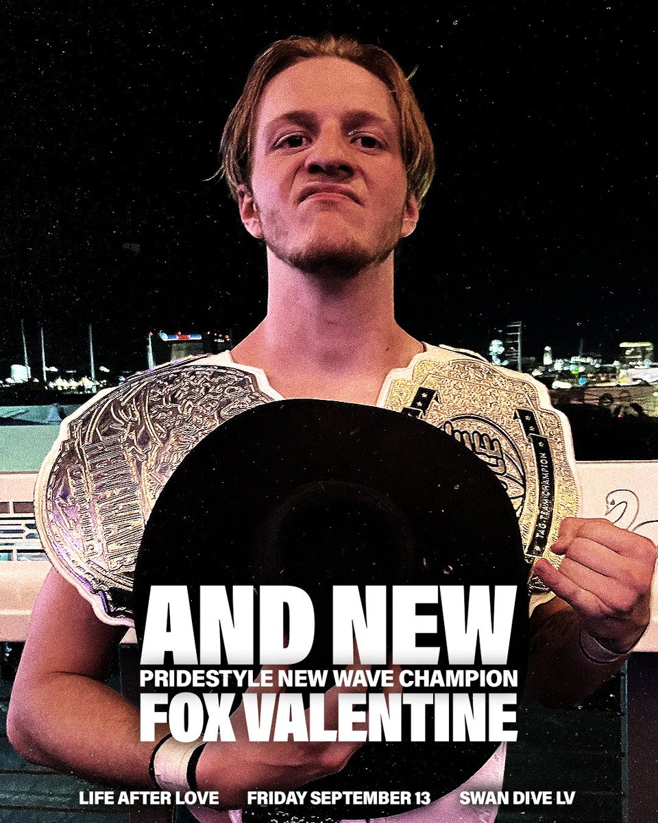 PrideStyle 🖤 Inclusive Pro Wrestling tweet media