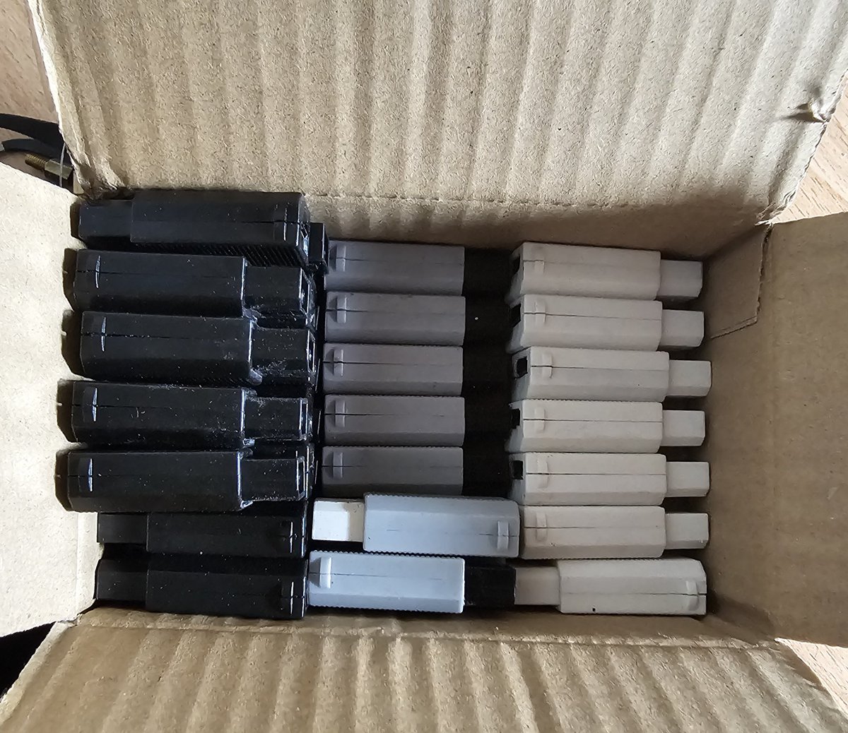 35 adapters nearly finished!
I just need to go through and test them all and do some detail stuff