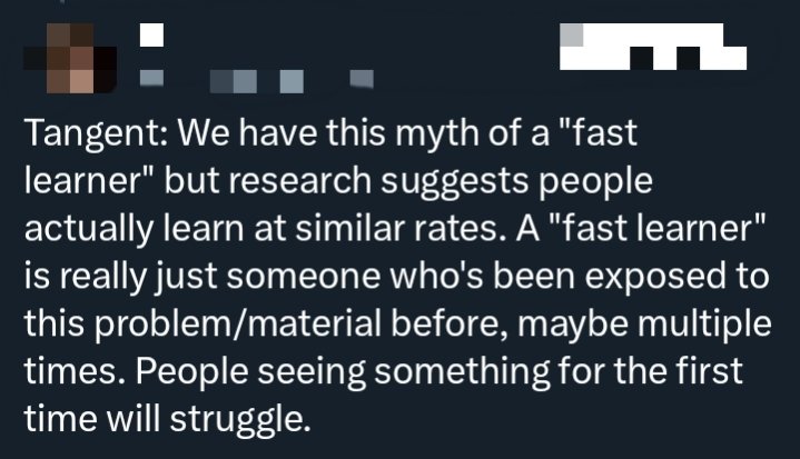 there's something cruel about asserting that people dont differ in ability

like. its cruel to directly rub it in someones face, but its also cruel to proactively lie to people when, be real, they either know youre lying or will end up damaged by believing you