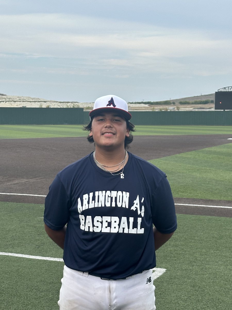 .<a href="/texas_scouts/">Texas Baseball Scouts Association</a> F: <a href="/arlingtonas1988/">Arlington A's Baseball</a> 2025 Navy 3, Blue Jays Scout Team 1
PoG: <a href="/LeviMartinez31/">Levi Martinez</a> 1-3, HR, RBI, R