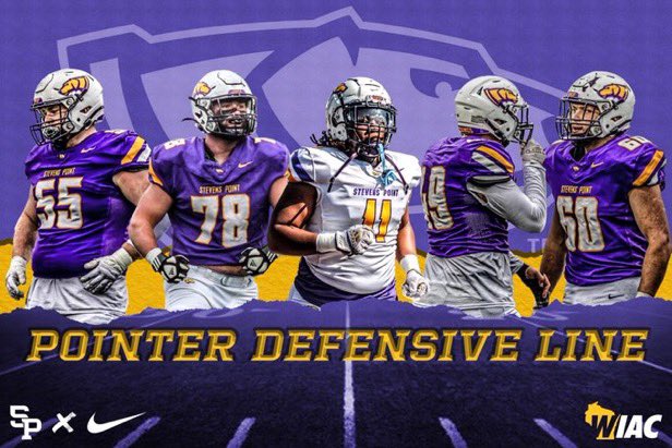 They came to play today! Big dawgs up front were eating!