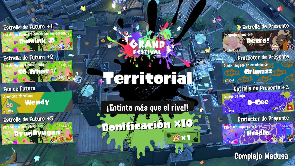 RyugRyugan's tweet photo. Jugamos con @WendyMizumi en su primer #SplatFest y logramos unas victorias muy buenas🌊🩵
#GrandFestival #Splatoon3 #NintendoSwitch #NintendoLatam #Nintendo #Vtuber #WenClips https://t.co/tZq3IExFrw