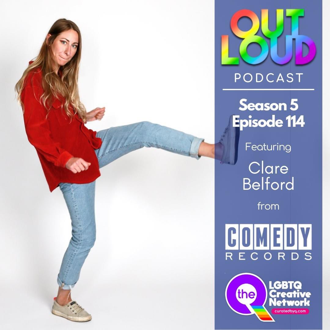 OUT LOUD PODCAST
Episode 115

Feat. Clare Belford of Comedy Records

Out Now!
shorturl.at/CuI6v

Plus new music from Ali Angel, Brettello, Christo, Fabian Raad, George Windsor, Josh and the Jumpstarts, Julia Dales, Kyle Waves, Maggie Brewer, Mark Moloney, and unpolished*.