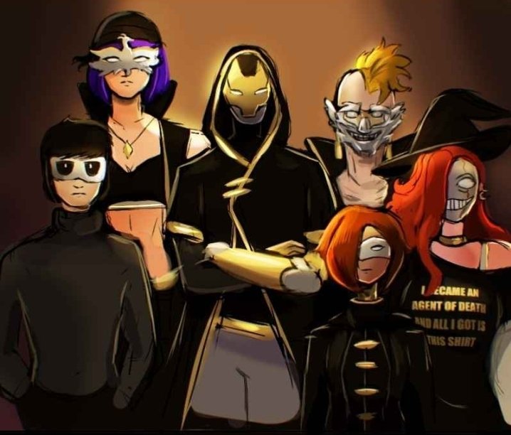 webtoons.com/en/canvas/agen…
This was a super fun episode to draw because of all the cameos I got to include :] So besides mine, u should also check out these creators' comics! 
<a href="/905o6/">FENIX</a> <a href="/SlamTopHatMan/">SlamTheTopHatMan</a> <a href="/NewtonsFiggy/">FiggyNewtons</a> <a href="/MxieByrdie/">Mxie.Byrdie</a>