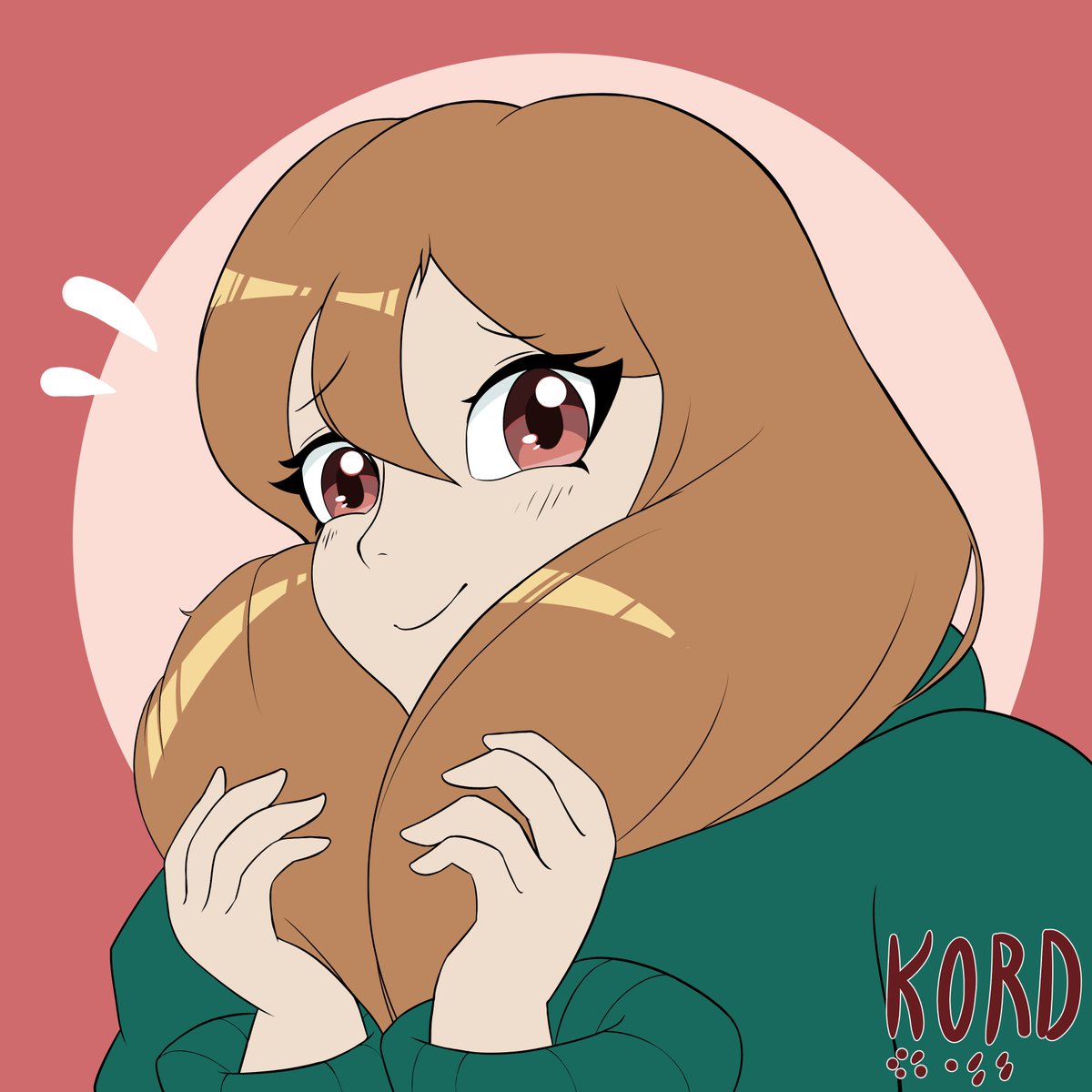 kordcross's tweet photo. the fluffiest of hair!
(commish for @/ZaGorudan ) https://t.co/hA7FzYrYfG