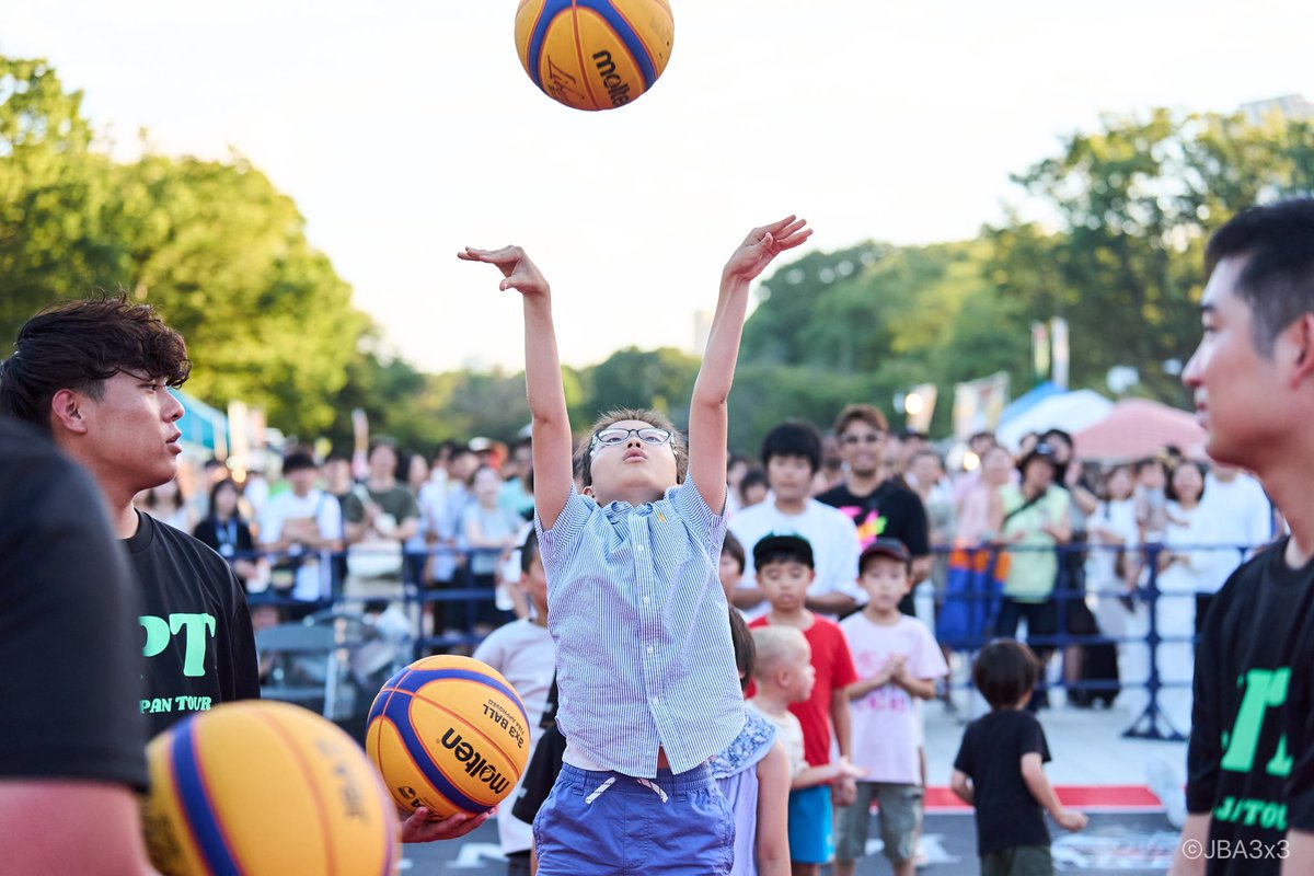 JBA3x3Official's tweet photo. GAMEDAY❗️
#JPT2024________________________🏀
🗾3x3 JAPAN TOUR 2024🇯🇵 in UENO
Round.8
🗓2024年9月15日(日)
📍上野恩賜公園 噴水広場(東京都台東区上野��園5-6)
観戦無料‼️同会場ではフードコーナーもございます🍺🍖🍧 https://t.co/LbtBZ6T67s