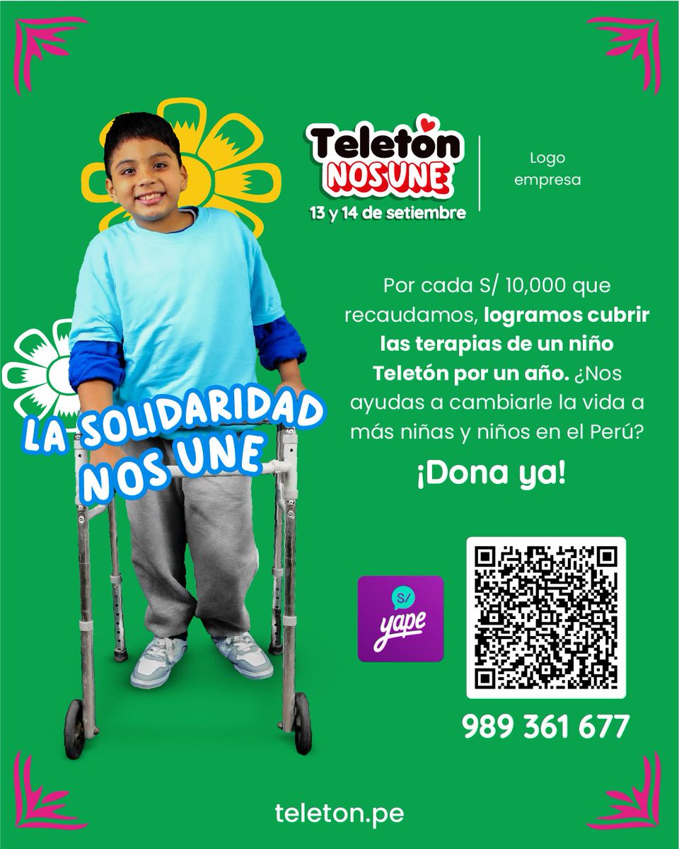 lulu28_99's tweet photo. HOY TODOS SOMOS TELETÓN! ❤️✨️
#TeletónNosUne #Teleton #TeletonPeru #Unidosporlateleton https://t.co/0rjN2KmofO