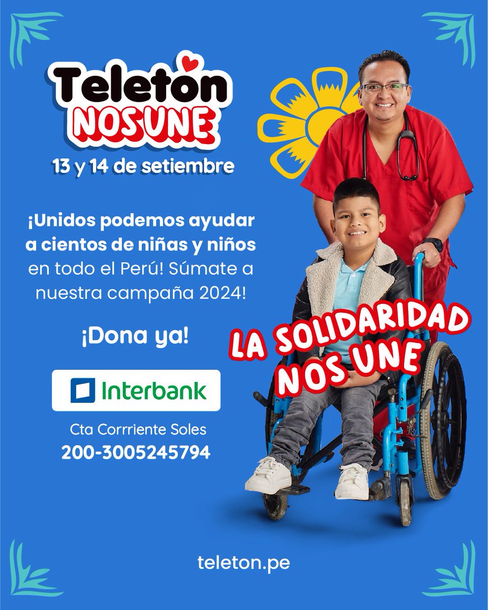 lulu28_99's tweet photo. HOY TODOS SOMOS TELETÓN! ❤️✨️
#TeletónNosUne #Teleton #TeletonPeru #Unidosporlateleton https://t.co/0rjN2KmofO