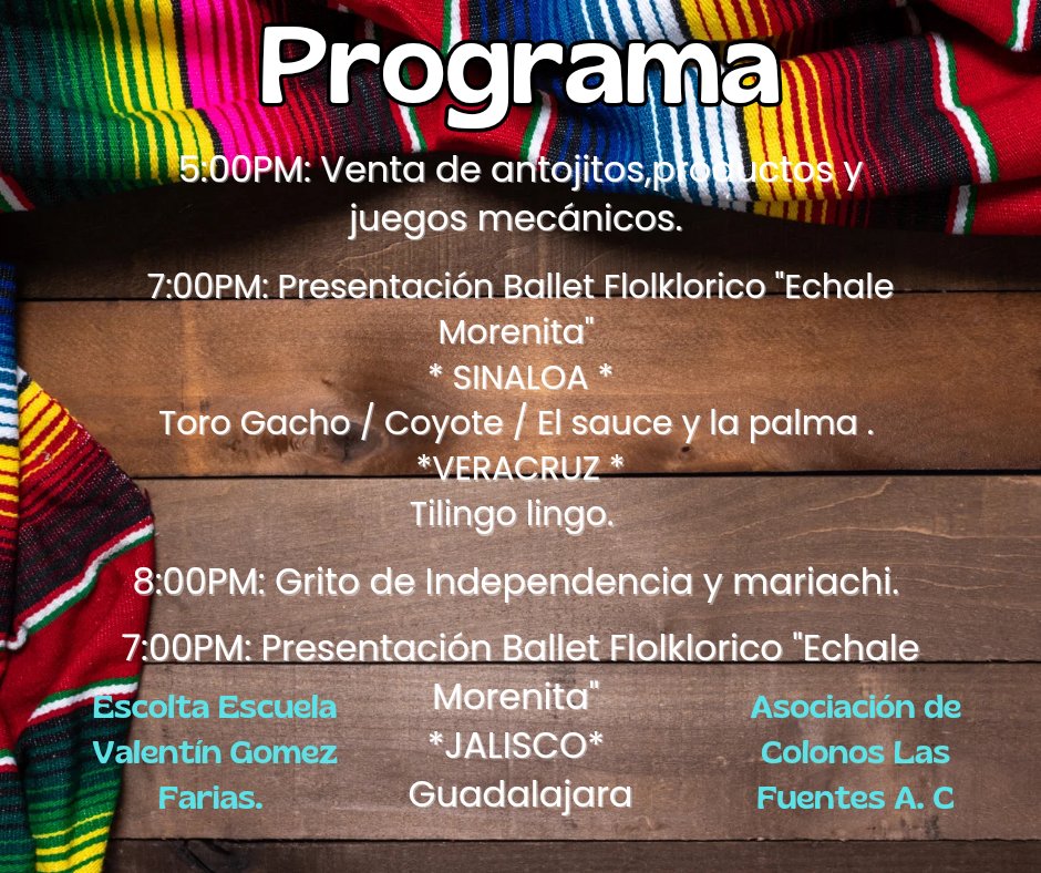 Nos vemos mañana en el grito de independencia <a href="/ZapopanGob/">Gobierno de Zapopan</a>