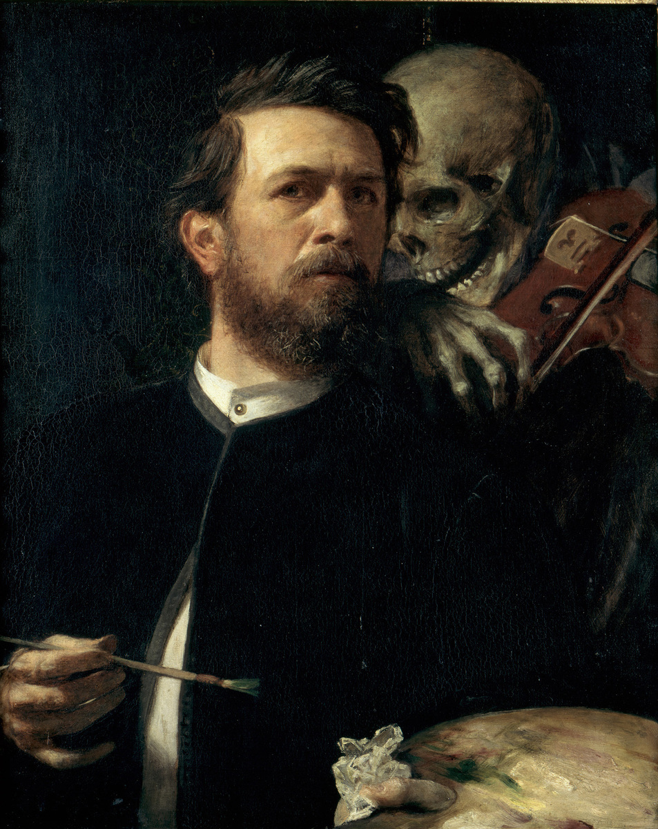 102Madengineer's tweet photo. @ViolentFemz How is "Self-Portrait with Death playing the Fiddle" political? https://t.co/ClA0HtSYSf