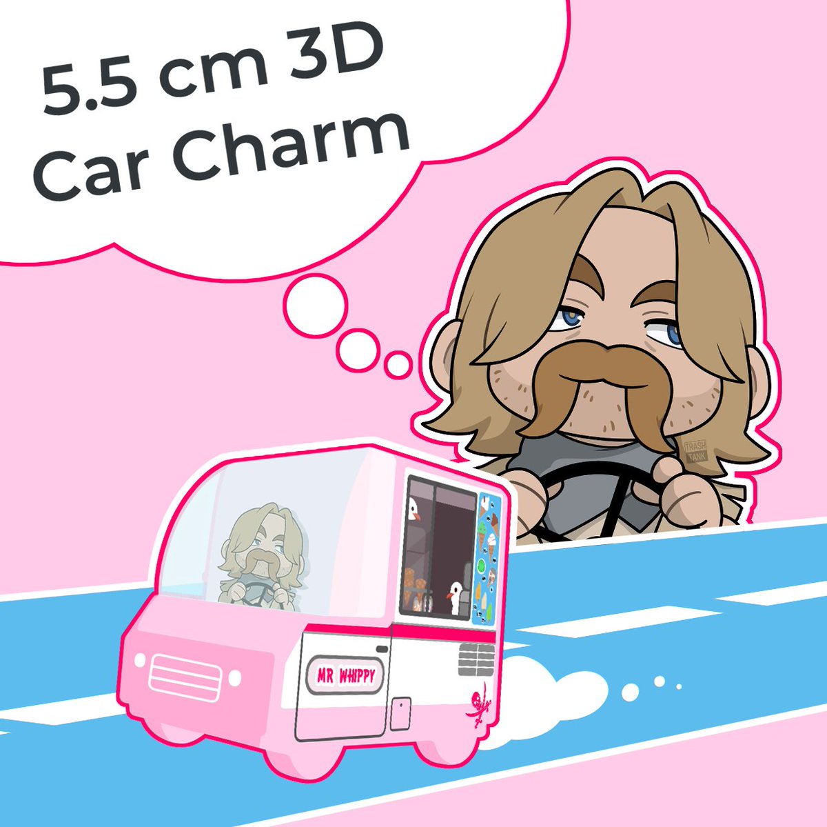 TrashTank's tweet photo. 📢BEEP BEEP! COMING THROUGH!!

The #OFMD 3D car charms are ready for pre-orders until Sep 30th! These little guys are 5.5cm and perfect as desk toys!

Interested in grabbing one? You can find the shop link in this thread!

#izzyhands #edteach #calicojack #ourflagmeansdeath https://t.co/YMLWl5egIE