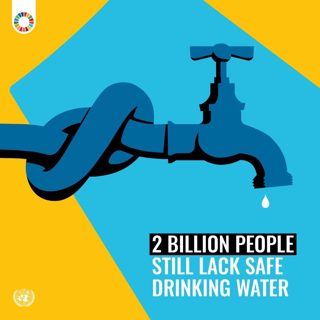 💧Whoever you are, whatever you do, wherever you live, we all have a shared responsibility to change the future of water. 

💧💧 It’s time for #WaterAction. Make #EveryDrop counts❗️ 

buff.ly/3Xpxquz