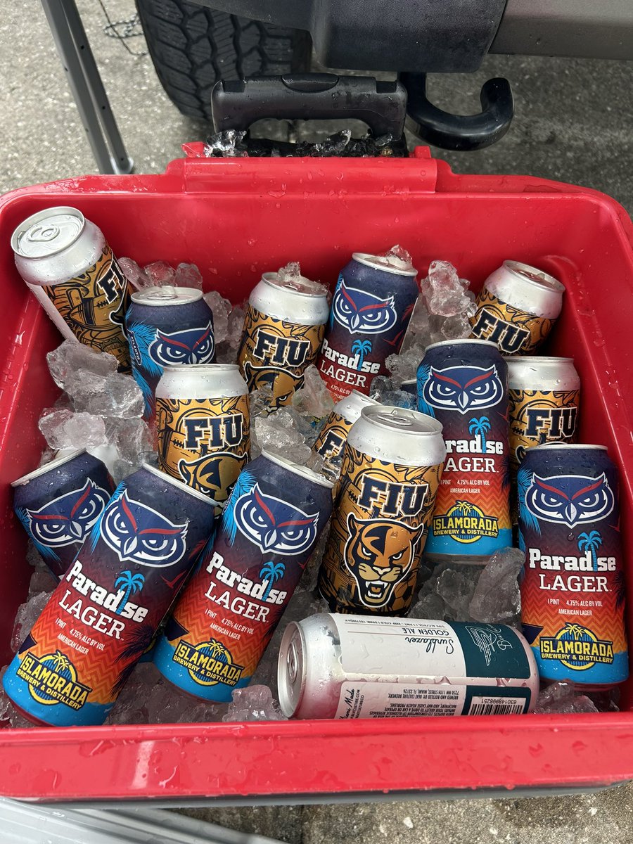 2024 Shula Bowl underway, but the Shula Brews started well before kickoff. <a href="/IslamoradaBeer/">Islamorada Beverages</a>