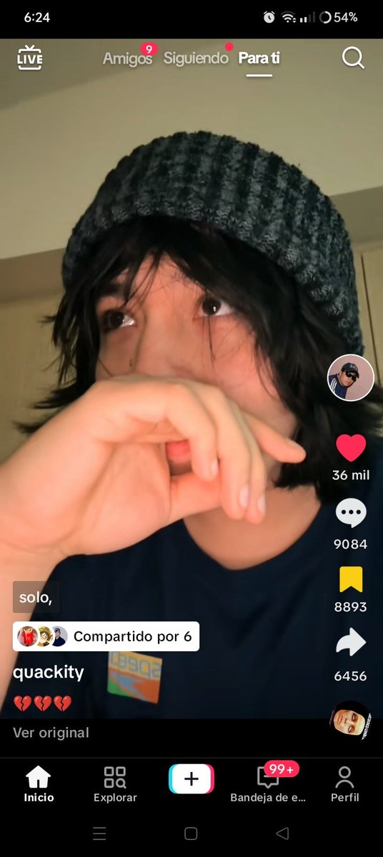 maxie_sr_'s tweet photo. TE QUIERO MUCHO QUACKITY Y NO PODÍA DESAPROVECHAR LA OPORTUNIDAD "Quackity tiktok" https://t.co/JNiV2wFZlM