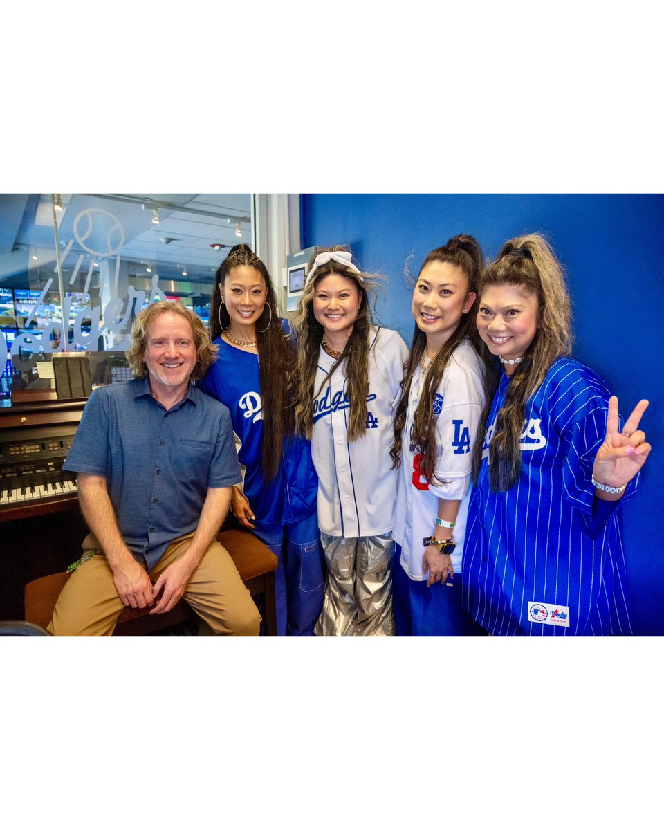 With the legendary <a href="/DieterRuehle/">Dieter Ruehle</a> himself! Thank you for making our <a href="/Dodgers/">Los Angeles Dodgers</a> National Anthem experience so enjoyable! #Dodgers for life #GoBlue! 💙💙💙💙
