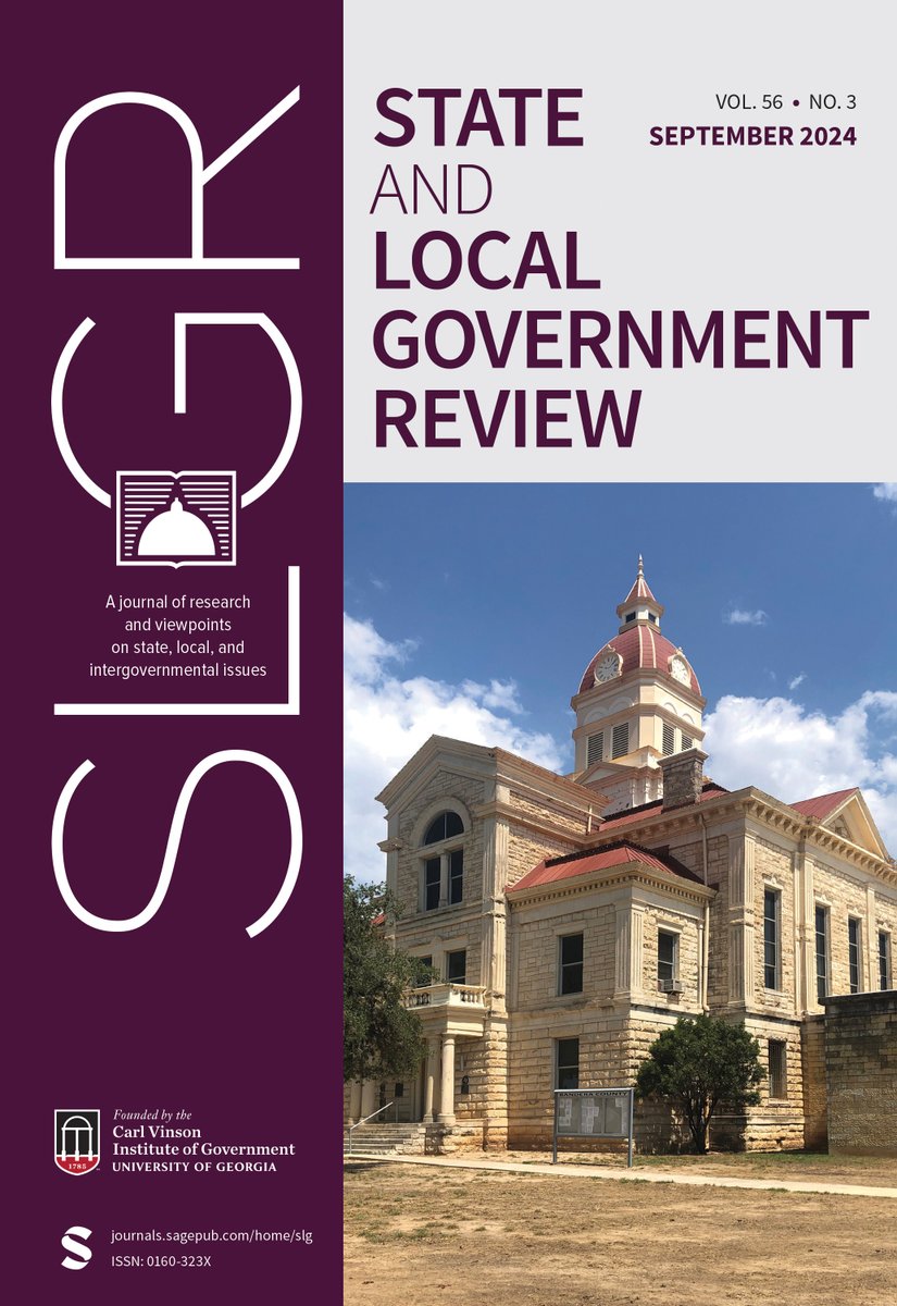 State and Local Government Review (@slgreview) on Twitter photo Watch your mailbox for the September issue of State and Local Government Review! If you do not currently receive SLGR, join <a href="/ASPANational/">ASPA National</a> & <a href="/ASPA_SIAM/">ASPA SIAM</a> today. Also, remind your library to make sure you have access to SLGR from <a href="/SageJournals/">Sage Journals</a>. Watch your mailbox for the September issue of State and Local Government Review! If you do not currently receive SLGR, join <a href="/ASPANational/">ASPA National</a> & <a href="/ASPA_SIAM/">ASPA SIAM</a> today. Also, remind your library to make sure you have access to SLGR from <a href="/SageJournals/">Sage Journals</a>.
