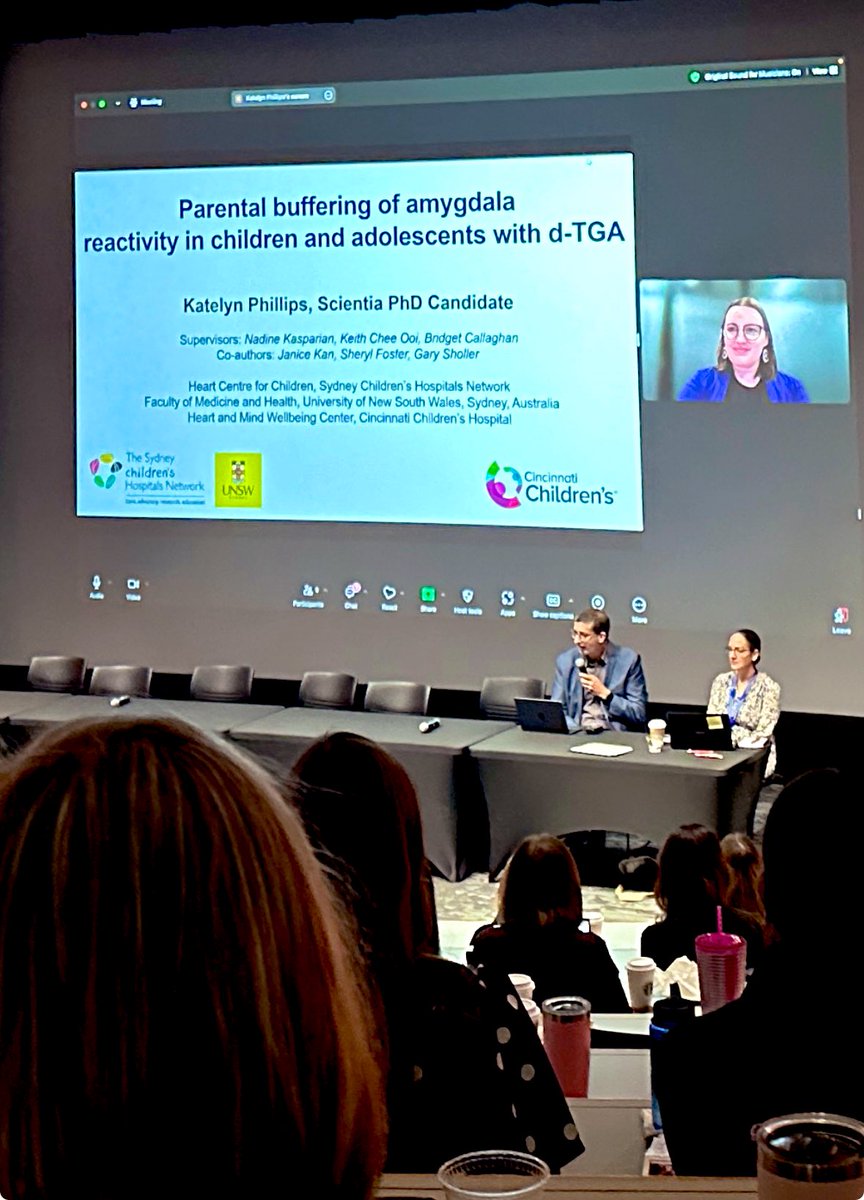 Dr. Nadine Kasparian (@nkasparian) on Twitter photo #CNOC2024 #BestOfTheBest presentation: Parental buffering of #amygdala reactivity in children w dTGA
Could not have been more proud of you <a href="/katelynflips/">Katelyn Phillips</a>, presenting to a full house in St. Louis while all the way in Australia - in the middle of the night! Well done!!! ✨
#fMRI #CNOC2024 #BestOfTheBest presentation: Parental buffering of #amygdala reactivity in children w dTGA
Could not have been more proud of you <a href="/katelynflips/">Katelyn Phillips</a>, presenting to a full house in St. Louis while all the way in Australia - in the middle of the night! Well done!!! ✨
#fMRI