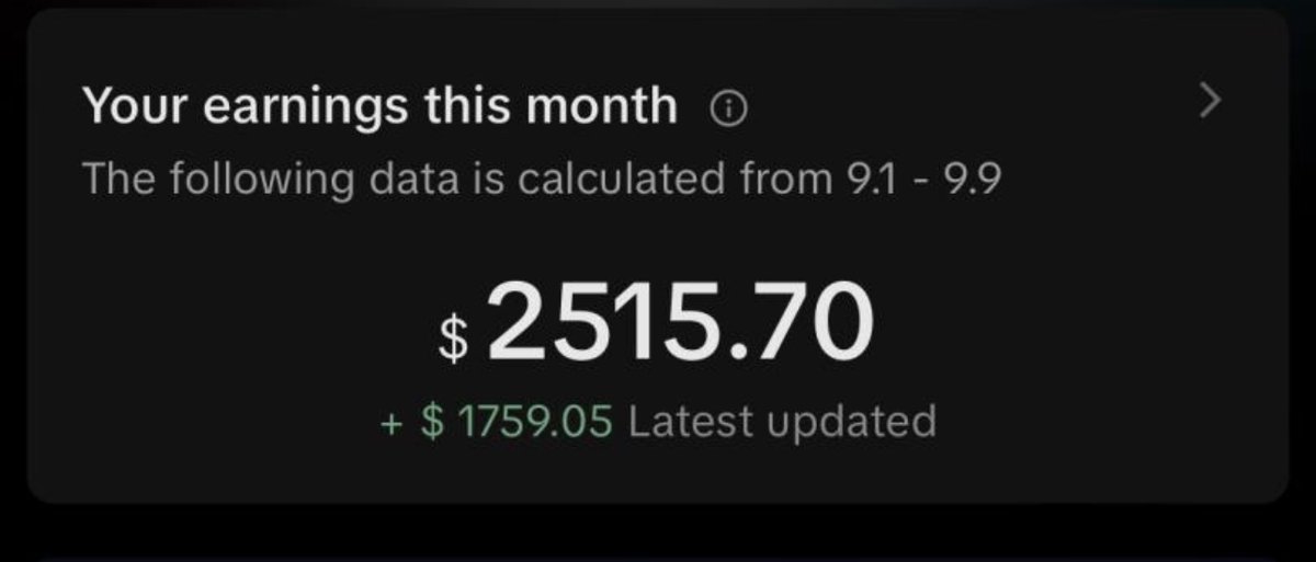 Not even half way into the month and people in my free community are already making life changing money

If you aren't making ads on TikTok you probably hate money. You don't even post them on your page. Dm me to get started. It's legit free‼️