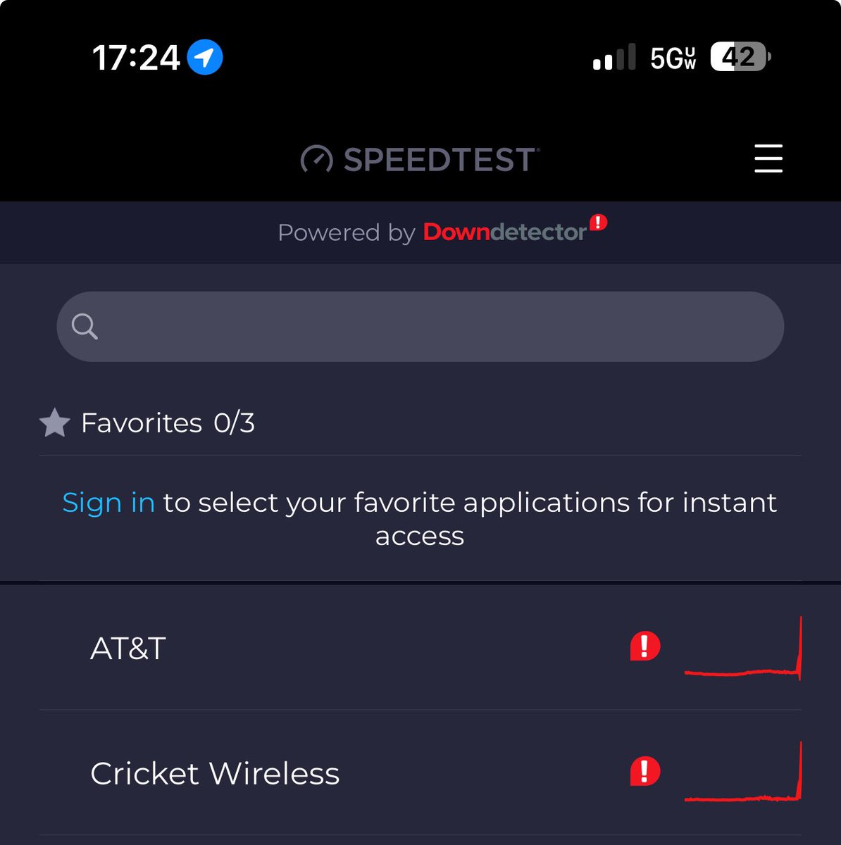 I think it’s really about time to switch to Verizon if y’all haven’t already

This is what… outage 4 or 5 in the last few months?