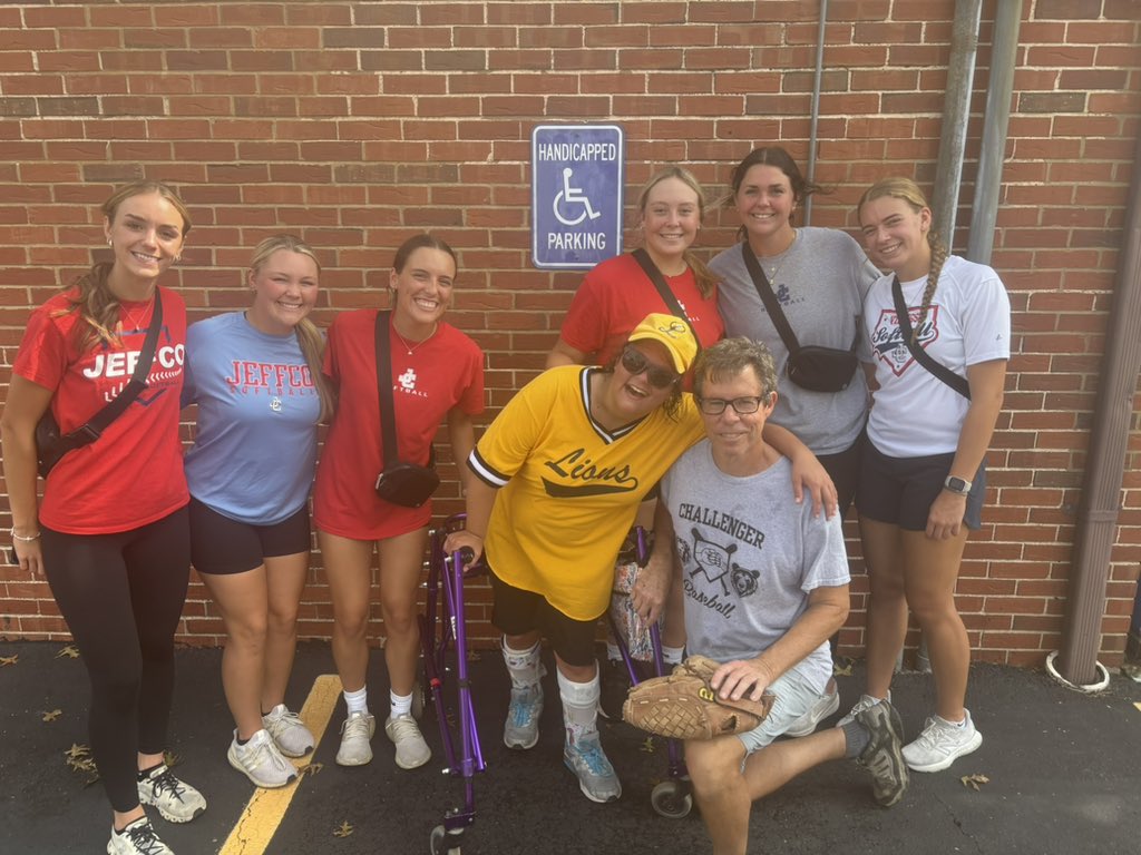 Thank you to Challenger Baseball of Jefferson county, Blaire Sullivan, and Melissa Bland for letting us come out to help today. We had a great time and it was a great day! <a href="/STLChallenger/">St. Louis Challenger Baseball</a>