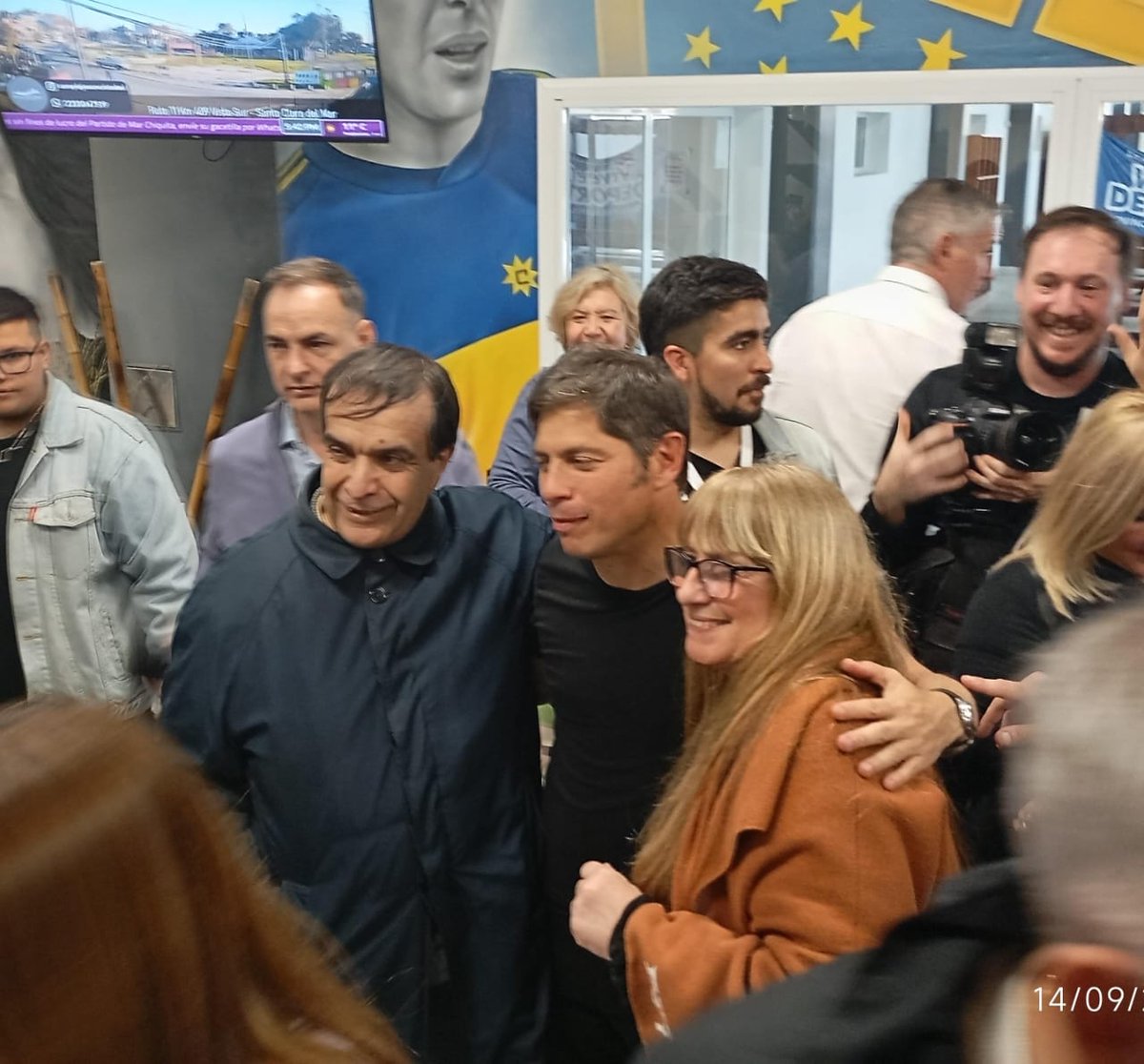 latortosamdp's tweet photo. Desde el @PMarplatense participamos del plenario del peronismo bonaerense que encabezó @kicillofok en Santa Clara del Mar, junto a @jorgeferraresi, @magdysierra,  compañeros y compañeras de la provincia @ManinoIriart @Rapajuan @DeboIndarte @ejn62 

🇦🇷 #LaPatriaNoSeVende https://t.co/YxUR7sDdzc