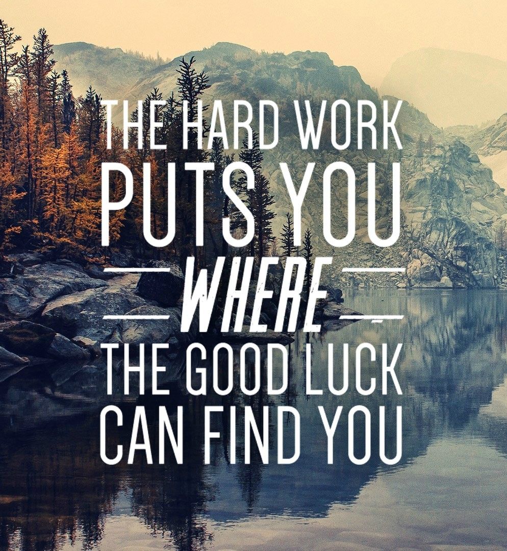 LeadToday's tweet photo. Don't begrudge successful people their good luck, they worked hard to be that lucky. https://t.co/TT38tClHxD