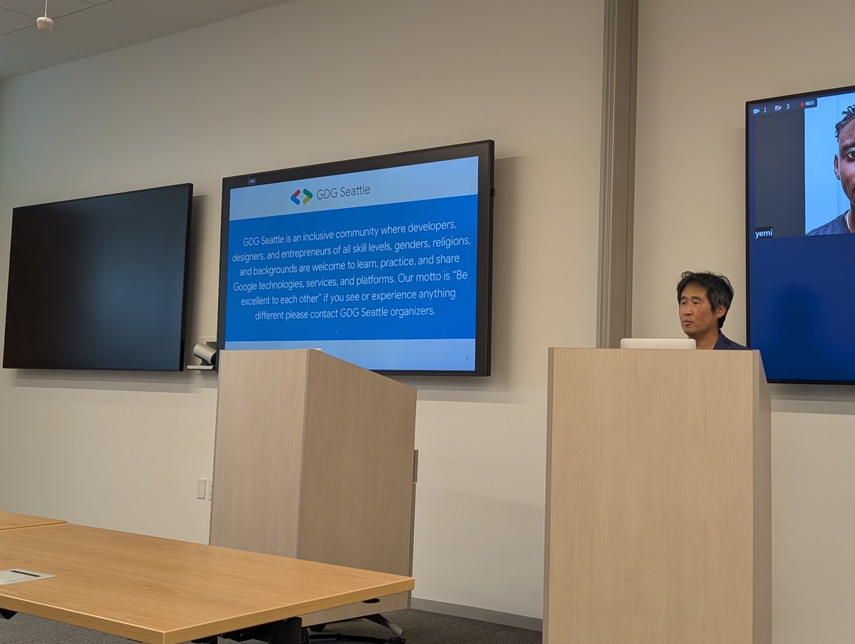 GDG Seattle tweet media