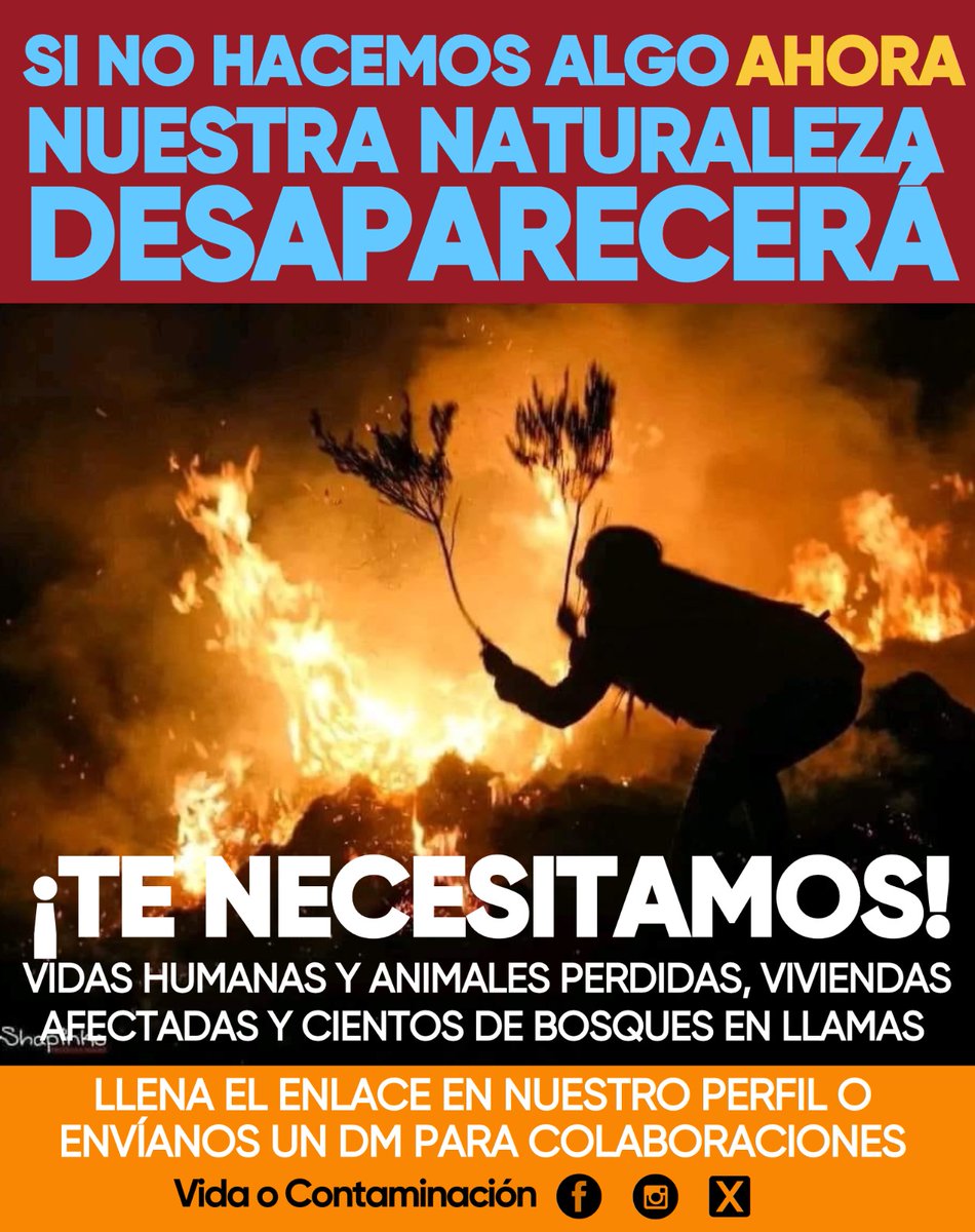 RedMuqui's tweet photo. 🚨 ¡Perú arde! Vidas humanas y animales se han perdido tras devastadores incendios forestales en 20 regiones.

🔥Es hora de actuar frente a la depredación de nuestros recursos, contaminación minera y crisis climática. #Minería

📌Día: Jueves 19 de sep
Lugar: Centro de Lima 🧵 https://t.co/FJIHTg4t9N