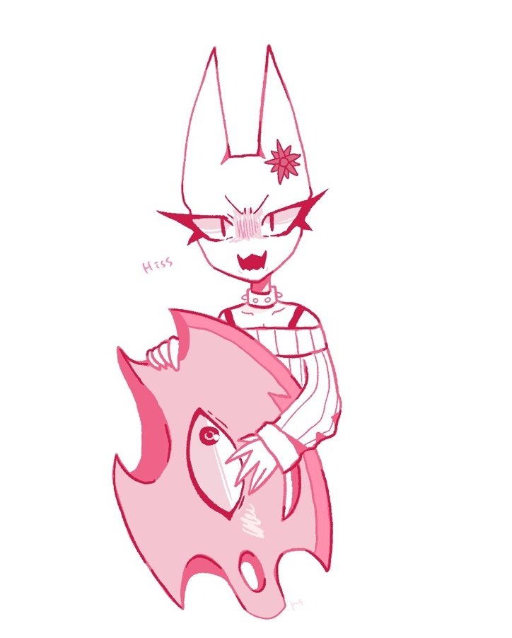 She protecc her bf
(Character: <a href="/Tutelboi/">APPLE_JUICE 🍎 (COMMS OPEN)</a>)