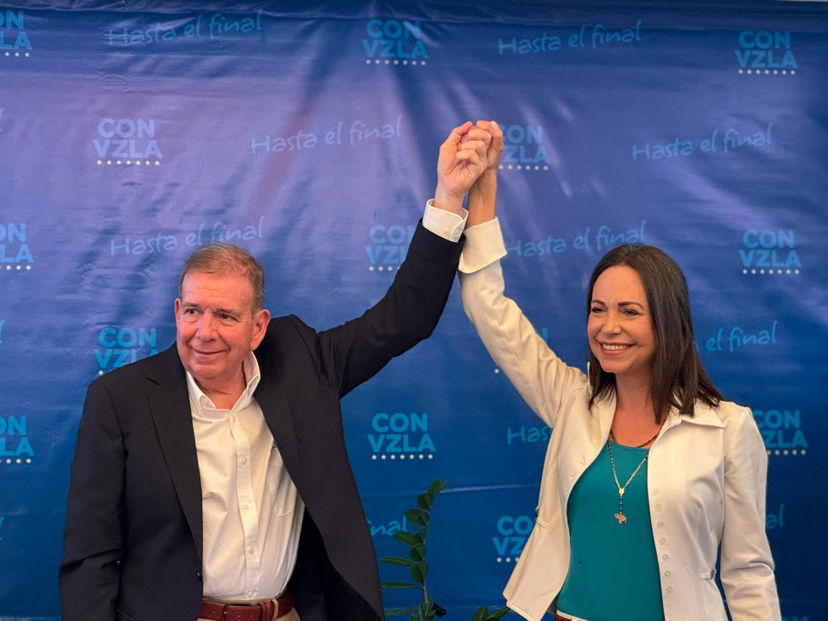 María Corina convoca a protesta mundial el 28S por la libertad y el reconocimiento de Edmundo González como presidente electo dlvr.it/TDFQKC