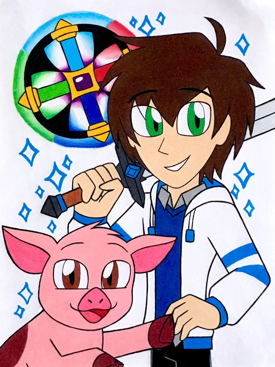 connie1189's tweet image. Block By Block: The Amulet  ⚔️🛡️✨ 
For @BlockByBlockYT 

@WazzyWorks #BlockByBlock #MCSM #MinecraftStoryMode #MCSMfanart