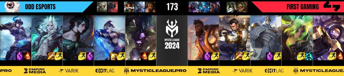 ¡¡Segunda partida del día!! Uno de estos dos equipos se quedará a un game de quedar fuera de la Mystic League.
