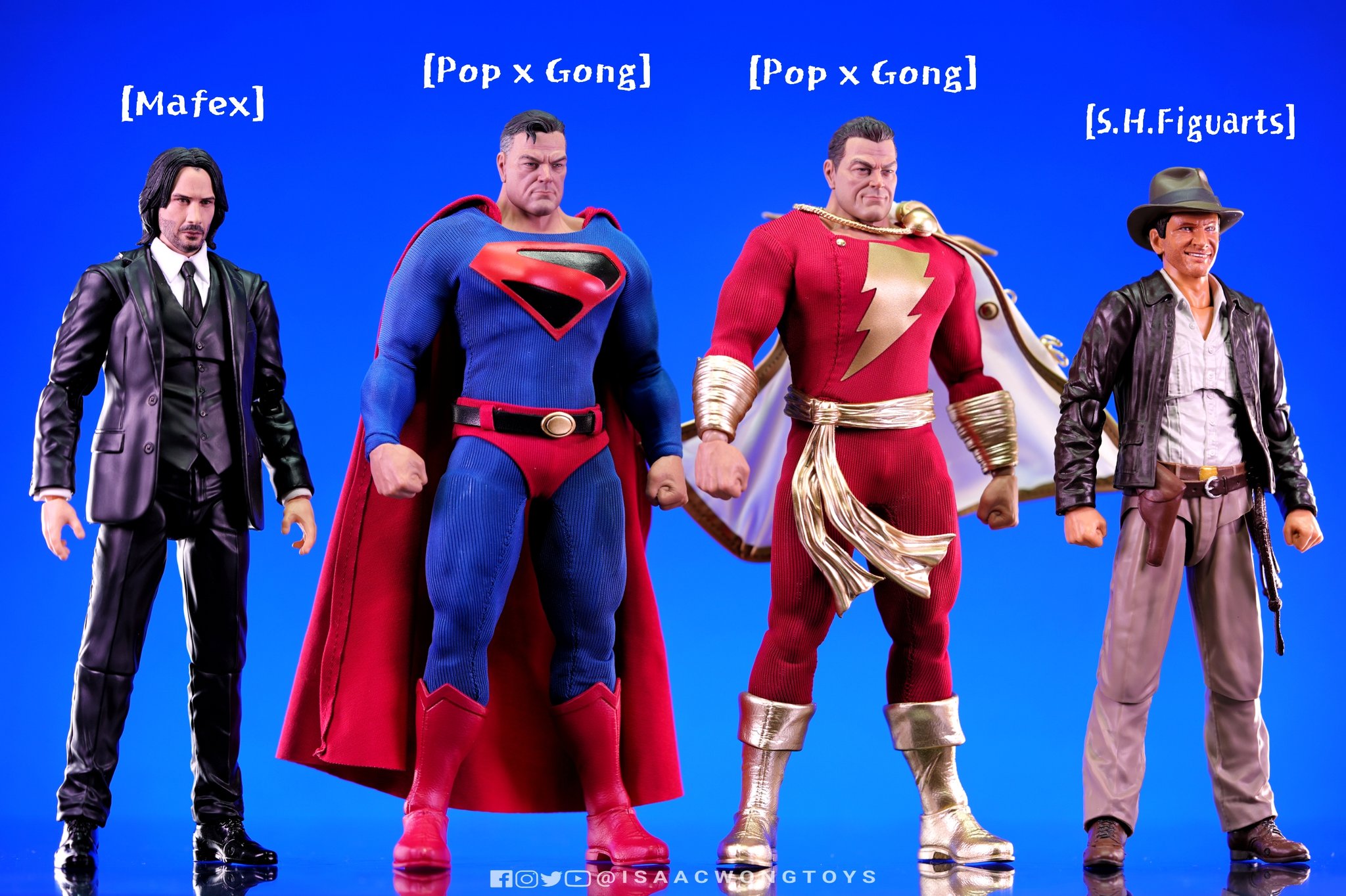 POP MART X Gong スーパーマン 1/12 Superman DC POP MART X Gong Studio 1/12 Kingdom Come Superman Actio