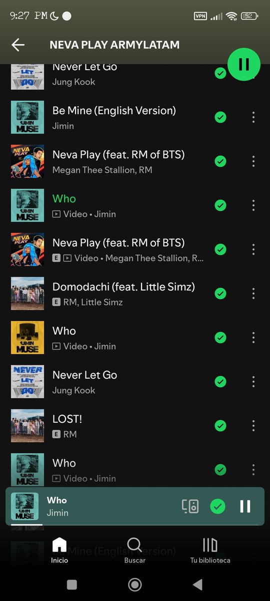 Ruth53681999's tweet photo. @life4BTSvzla NEVA PLAY LATAM BATTLE 
NEVA PLAY ARMYLATAM

💜𝔸ℝ𝕄𝕐⁷⟬⟭💜 https://t.co/IjNtZ02fs0