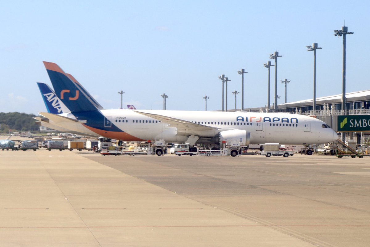 Aliceshin798's tweet image. とりあえずエアジャパンやメンテ中のJALカーゴやカーゴジェットを撮り納めました。
　
　あとN714SAを見た際は1番にPO211を思い出しました😇

#RJAA #成田空港