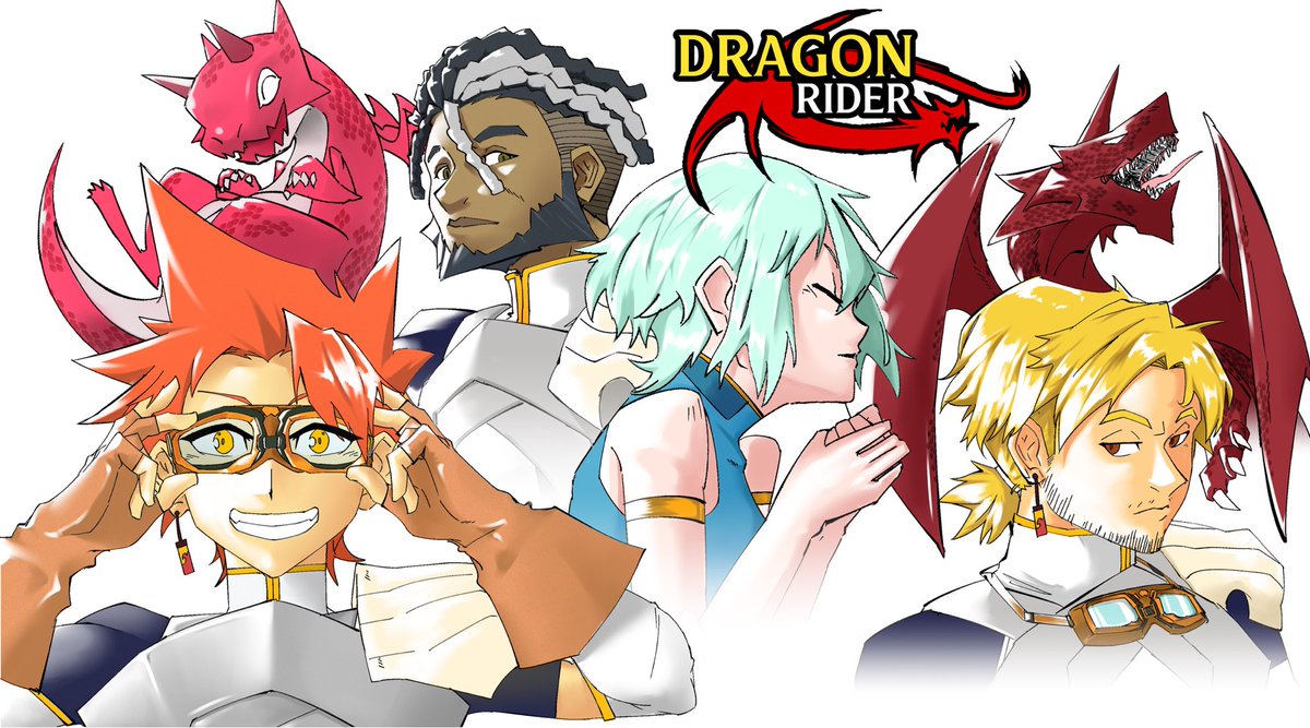 DragonRiderEN's tweet photo. Welcome everybody to the official X account for our new manga, Dragon Rider!! https://t.co/6EdyDpq2jf