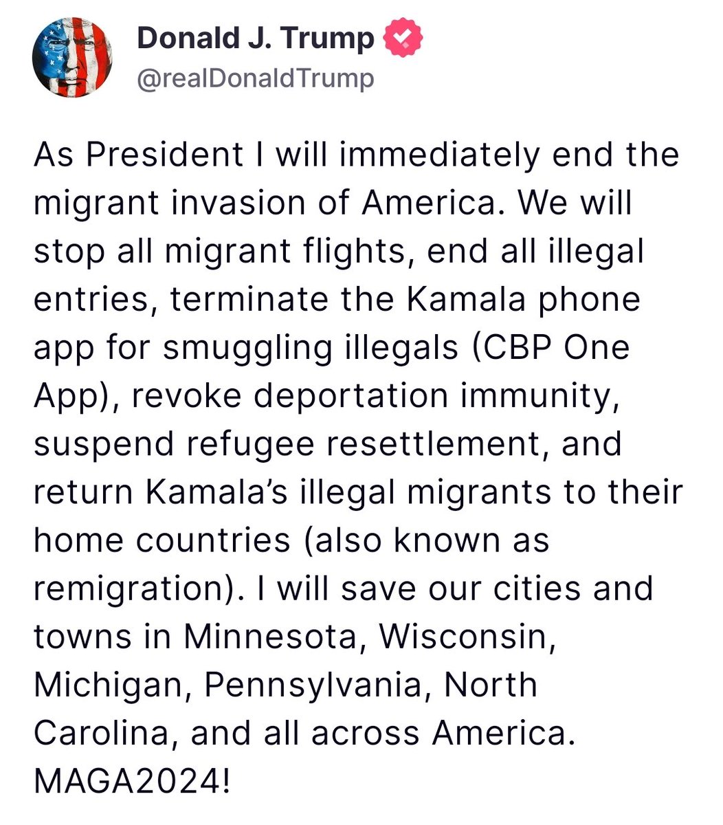 PU28453638's tweet image. Trump just posted this on Truth Social. 

🔥🔥🔥