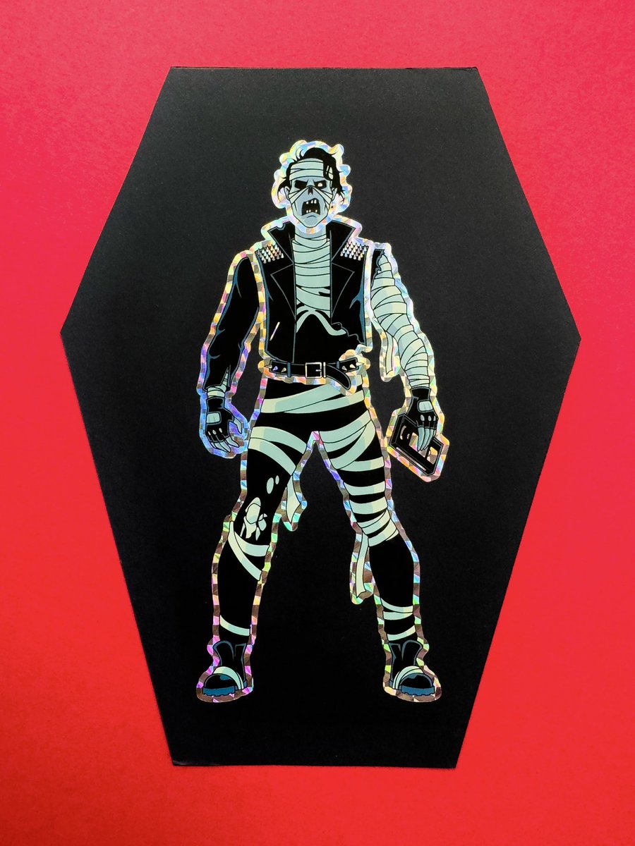 imockery's tweet photo. Here's a look at the bonus body part stickers included in each DeadVend pack so you can build your very own Mummy Punk if you collect 'em all. And don't forget, use code "THIRTEEN" during checkout for 13% off your entire order now through Sunday night! 
https://t.co/ulhfMqupEz 🎃 https://t.co/xXeNYbPjil
