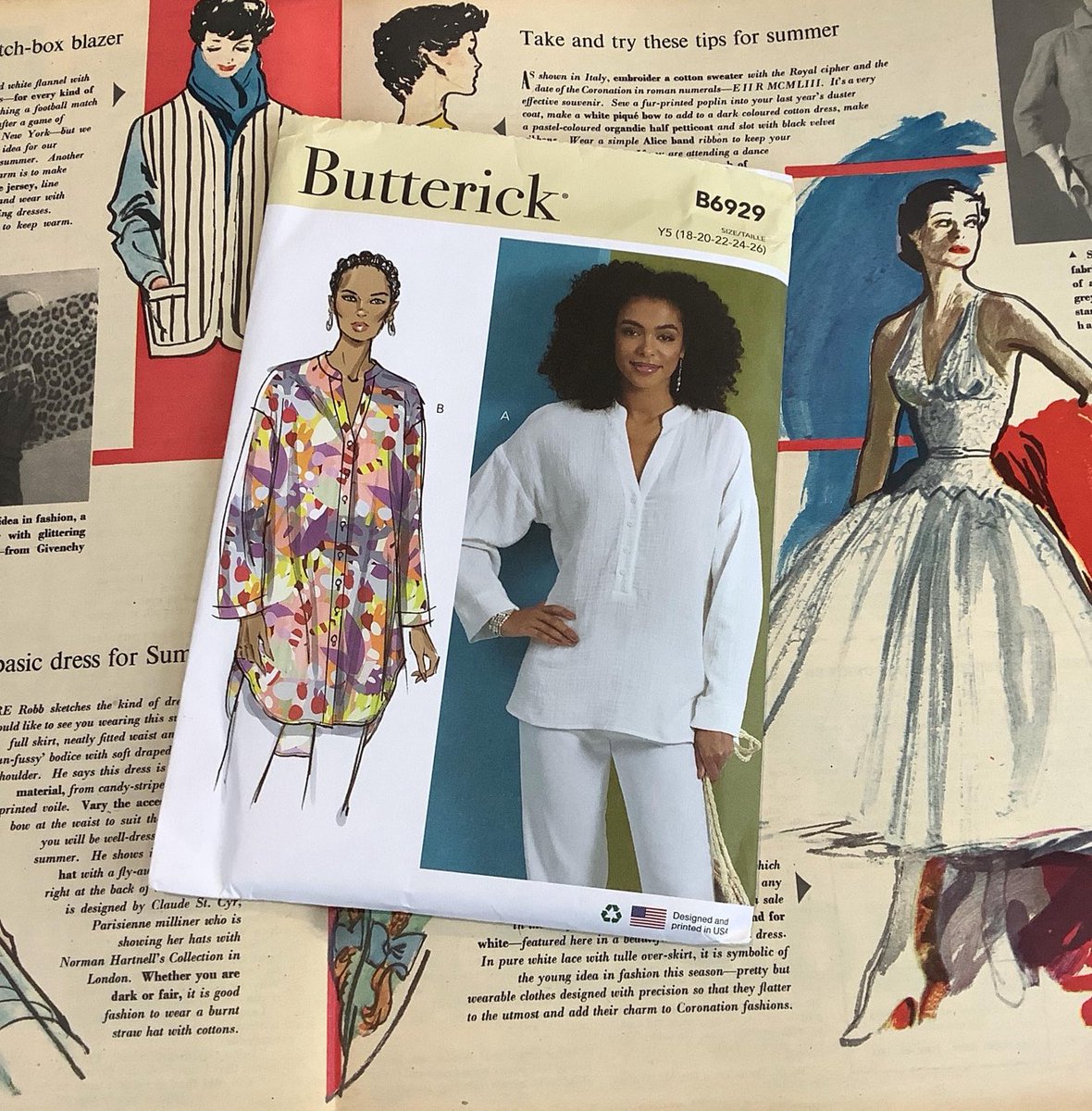 WatsonsVintage's tweet image. NEW LISTING A FABULOUS Plus Size Sewing Pattern. Flattering Contemporary Fashion. Ladies Tunic or Top Pattern. Average Difficulty Level. watsonsvintagefinds.etsy.com/listing/178063… #Butterick #SewingPattern #UncutPattern #PlusSizes