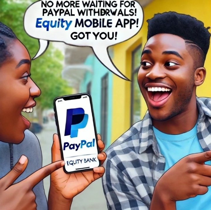 MelvinKirisha's tweet photo. Wadau! Jana nilikua na msee akanishow, “I thought withdrawing PayPal cash ni kali!” Ndio nikamshow my plug: @KeEquityBank's Mobile App. Imagine uweza INSTANTLY withdraw funds from PayPal straight into your Equity Account, hakuna stress, hakuna kungoja! #PayPalToEquityNiInstant https://t.co/bCl07sNrJO