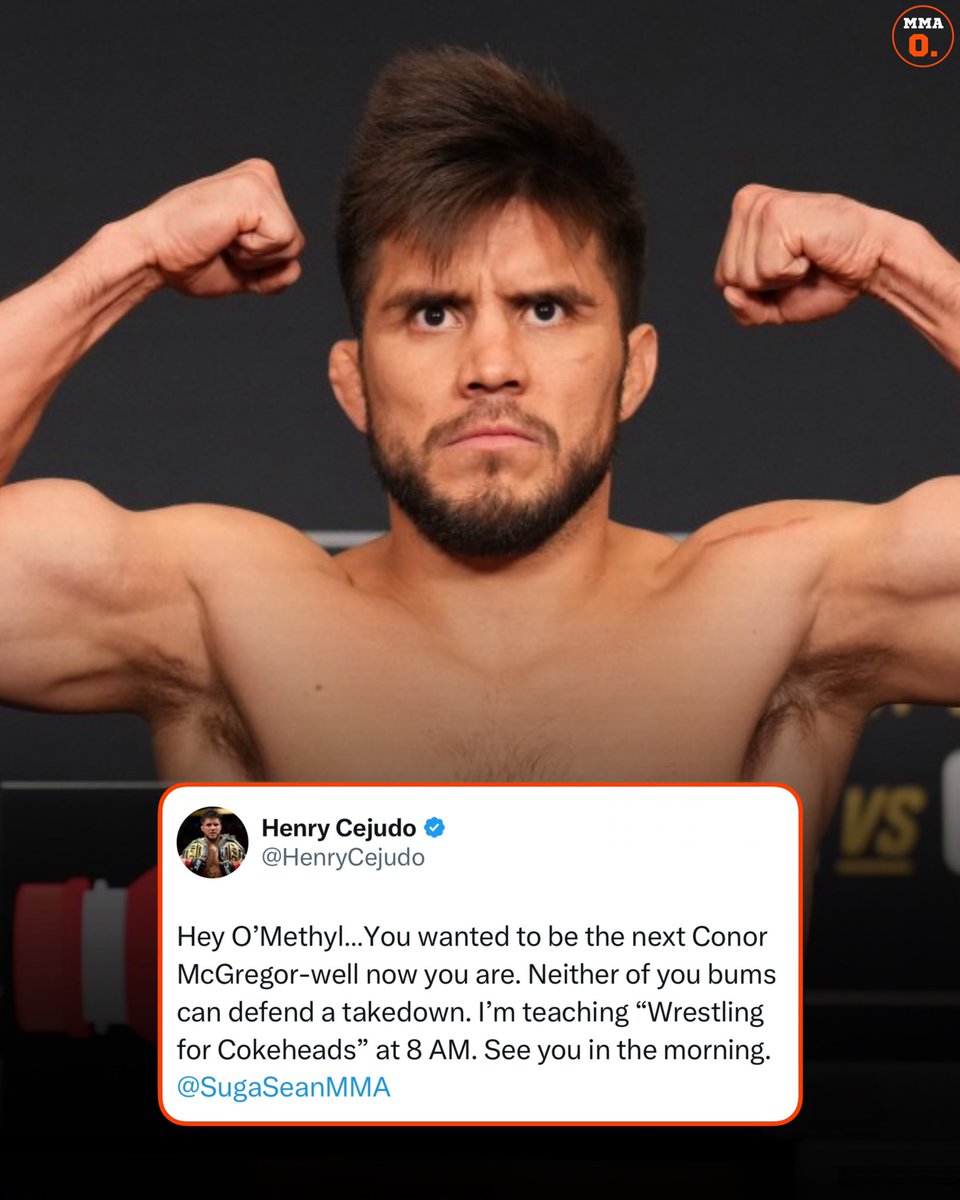mma_orbit's tweet photo. Henry Cejudo reacts to Sean O’Malley losing his bantamweight title at #NocheUFC https://t.co/uIFOHsXc47