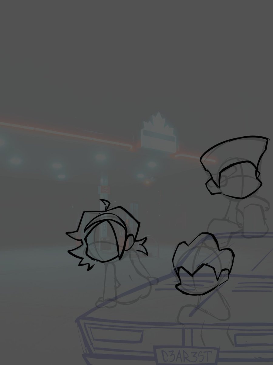 Posiblemente con este dibujo inaugure mi futura nueva cuenta de Twitter. #fnfart