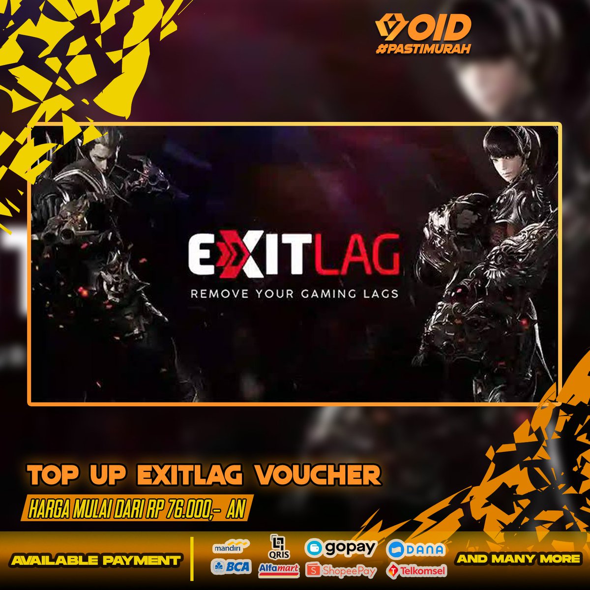 voidgameid's tweet photo. 🚀 Siap push rank tanpa lag? Top up ExitLag voucher sekarang juga di https://t.co/9iGrukSseE!
Top Up sekarang, yuk! 🚀 Link di bio! 🔗
#ExitLag #ExitLagMobile #ExitLagIndonesia #TopUpExitLag #TopUpExitLagMurah #VoucherExitLag #SubscribeExitLag #WebsiteTopUpGame #WebTopUpMurah https://t.co/asKwoA6Xnj