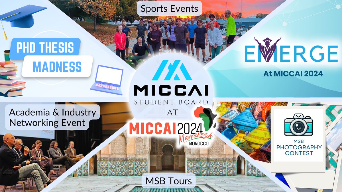 MICCAI Students (@miccaistudents) on Twitter photo Want to find out about the exciting lineup of events organised by the #MICCAI Student Board for the #MICCAI2024? π²π¦
Then check out the latest edition of the MSB Newsletter!
π miccai.org/index.php/publβ¦
<a href="/MICCAI_Society/">MICCAI</a> <a href="/WomenInMICCAI/">Women in MICCAI</a> <a href="/RMiccai/">RISE MICCAI</a> Want to find out about the exciting lineup of events organised by the #MICCAI Student Board for the #MICCAI2024? π²π¦
Then check out the latest edition of the MSB Newsletter!
π miccai.org/index.php/publβ¦
<a href="/MICCAI_Society/">MICCAI</a> <a href="/WomenInMICCAI/">Women in MICCAI</a> <a href="/RMiccai/">RISE MICCAI</a>