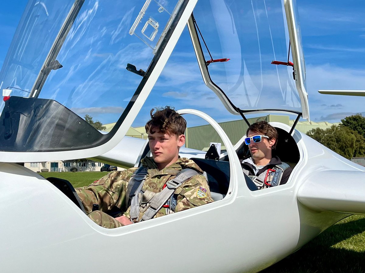 WiltsACF's tweet photo. Army Gliding Club (Wyvern)
This weekend Cadets from Juno Company had the opportunity to embark on a gliding experience provided by the Wyvern Army Gliding Club . https://t.co/HC8FGepJio