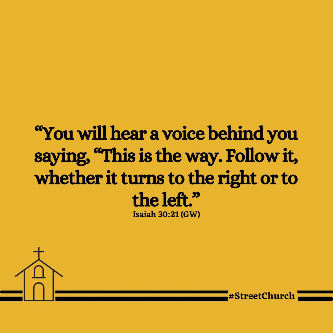 streetchurchh's tweet photo. If you dey go place wey you no sabi, you go rely on map to take know direction so you no go miss road. So also in the journey of life, we suppose allow the Holy Spirit make in be our guide bcos we no sabi road.

Allowing God lead you will ensure your safety and you go reach your destination in time. Surrender the control of your life to him today. 

Happy Sunday!