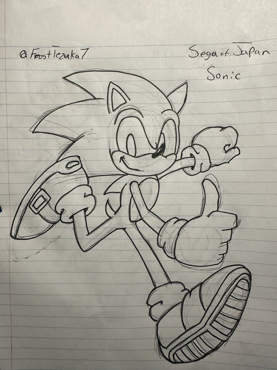 SunVixenHE's tweet photo. 3 versions of Sonic’s in one Way Past Cool Project.
Art Style was inspired by @yardleyart I love his art style and I practice drawing these by hand while looking at his work, hope he like it.
#SonicTheHedegehog #MovieSonic #SatAMSonic #AoStH #Sega #TracyYardley #sonicfanart https://t.co/8rdwSanUK5