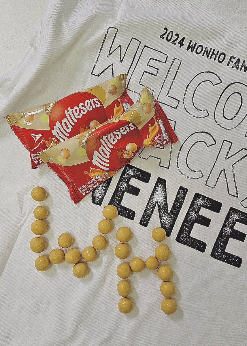 official__wonho's tweet image. (\_/)
( •͈ᴗ•͈)
/&amp;gt;🍫🍫
원호가 위니를 위해 준비한 달콤한 선물🎁 
달달함 629% 충전 완료‼️

#원호 #WONHO #몰티져스 #maltesers
#엠앤엠즈 #mms
#2024_WONHO_FANPARTY
#WELCOMEBACK_WENEE
