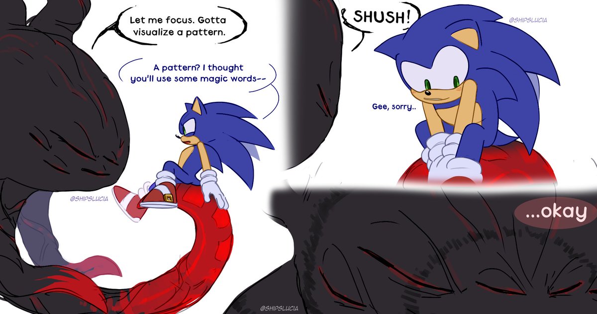ShipsLucia's tweet photo. Hypnosis 😵‍💫(1/3) #Sonadow #DoomMorph

I found out that there is a species of cephalopod that hypnotizes, and I wanted to give that ability to Shadoom https://t.co/m8uHzvaPw3