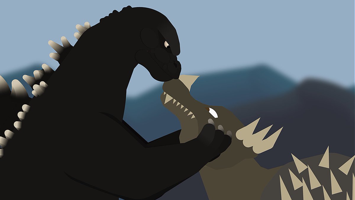 kyanzilla's tweet photo. Gug
The ship art‼️
Okie goodnight, it’s 3:40 am-
#Biollante #Gigan #Giallante #Godzilla #Anguirus #Angzilla #Gorosaurus #Titanosaurus #MechaGodzilla #GipsyDanger #Godzillart #Sticknodes #digitalart https://t.co/QNKKDMrFmz